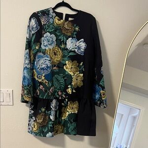 Tuckernuck floral ruffle edge dress